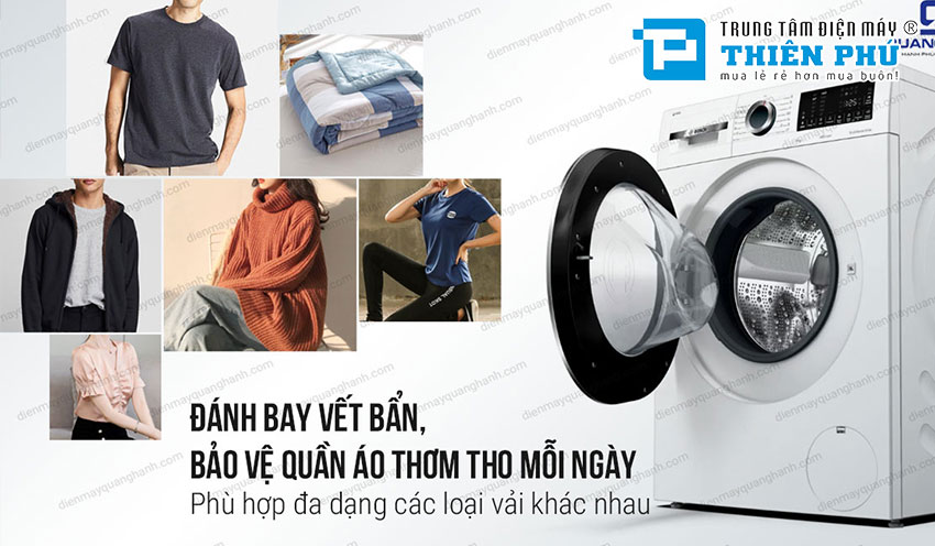 Khám phá top 3 chiếc máy giặt sấy Bosch cao cấp được bán chạy trong T6/2022