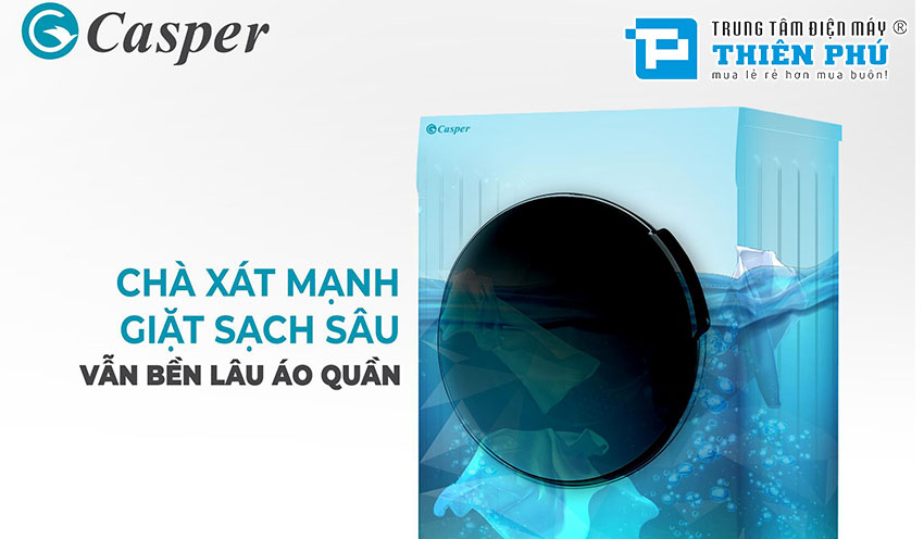 Gia đình có 5 thành viên có nên chọn mua máy giặt Casper WF-95I140BGB không?