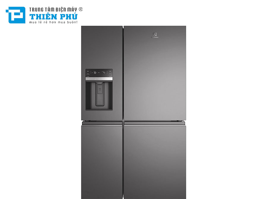 Lý do vì sao nhiều khách hàng lựa chọn mẫu tủ lạnh Electrolux 4 Cánh Inverter 609 Lít EQE6879A-B