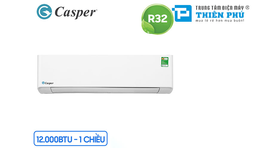 Lý do nên chọn mua điều hòa Casper 12000btu 1 chiều LC-12FS33 giá rẻ