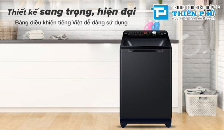 Máy giặt Aqua AQW-FR101GT.BK giải pháp hoàn hảo cho gia đình bạn