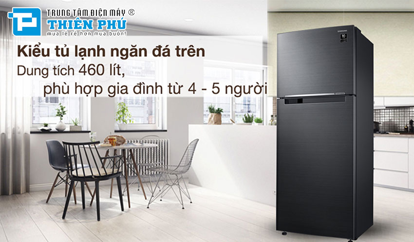 Tủ lạnh Samsung Inverter RT46K603JB1/SV 2 Cánh 460 Lít