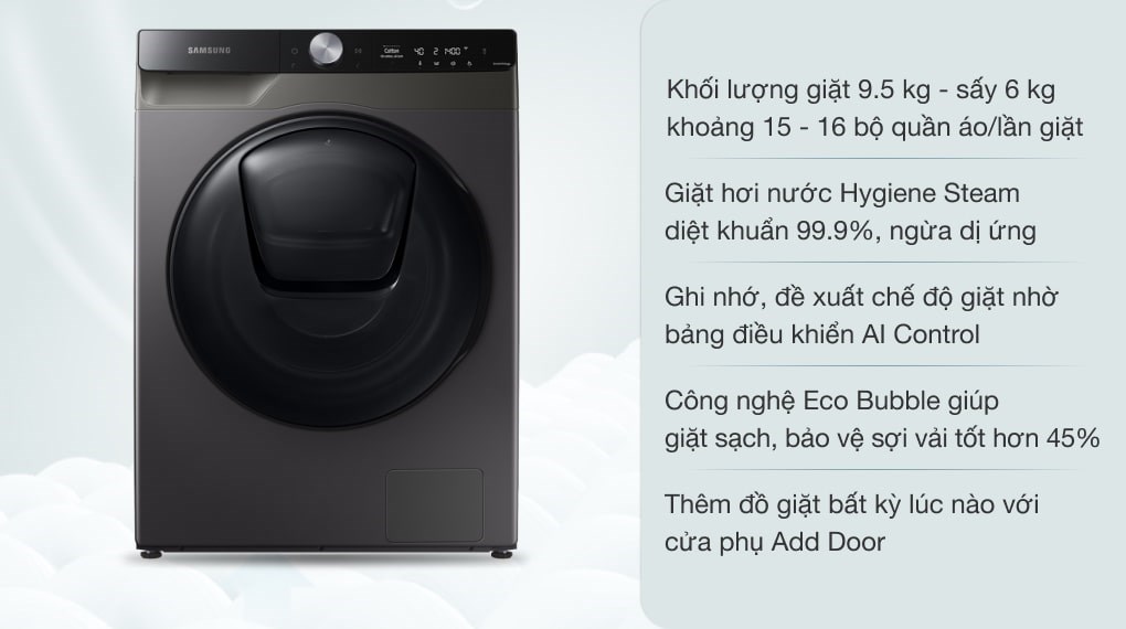 Những mã máy giặt sấy đang được người tiêu dùng ưa chuộng nhất tại Điện Máy Thiên Phú