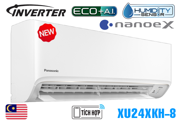 Phân biệt 3 máy điều hòa Panasonic 24000 U24XKH-8, XU24XKH-8 và XZ24XKH-8