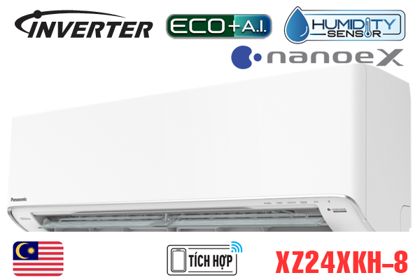 Phân biệt 3 máy điều hòa Panasonic 24000 U24XKH-8, XU24XKH-8 và XZ24XKH-8