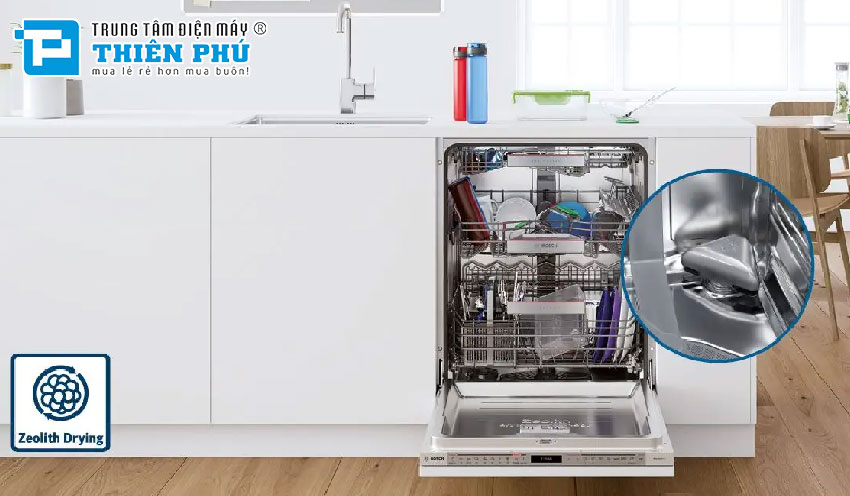 Tìm hiểu công nghệ sấy Zeolith trên máy rửa bát Bosch là gì?