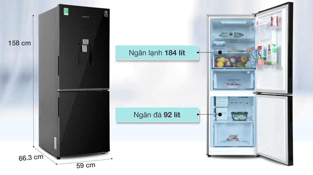 Tủ lạnh Samsung RB27N4190BU/SV có làm đá tự động cùng nhiều điểm độc đáo
