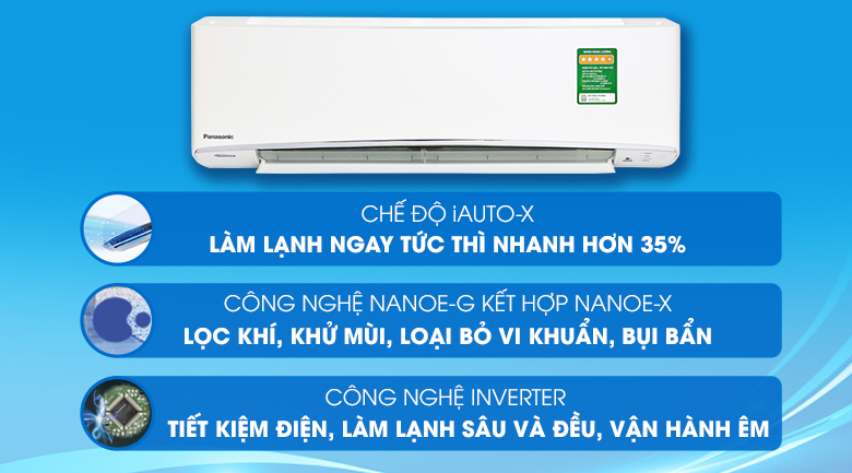 Top điều hòa Panasonic inverter tiết kiệm điện và hiệu quả nhất
