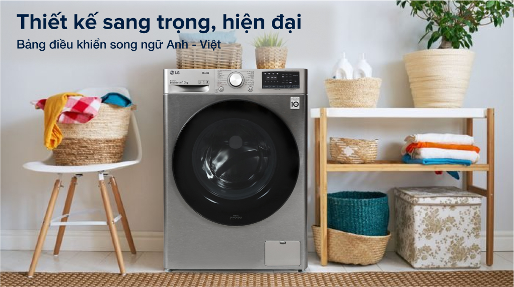 máy giặt LG inverter FV1410S4P 10kg