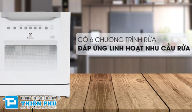 Máy rửa bát Electrolux ESF6010BW 8 bộ