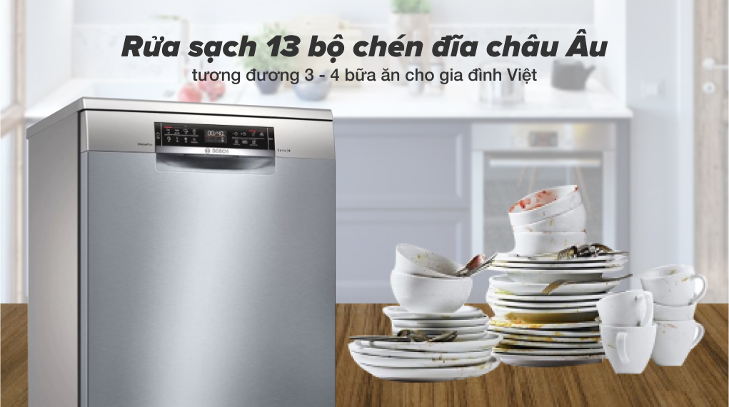 Có nên mua chiếc máy rửa bát Bosch SMS6ECI93E serie 6, trong thời điểm hiện tại