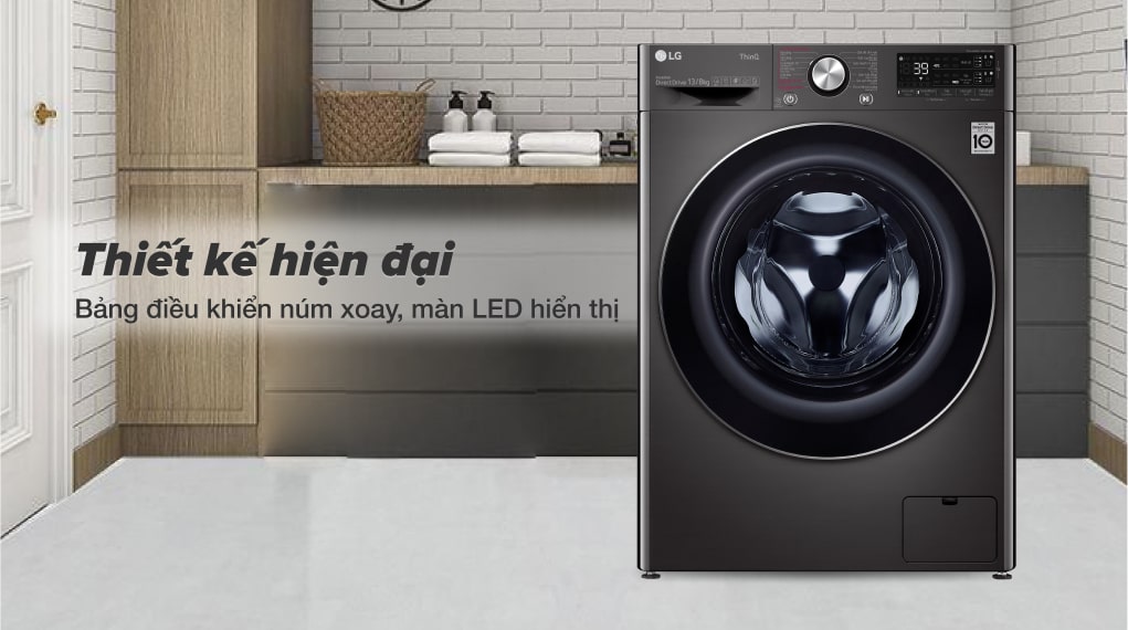 Máy giặt sấy LG FV1413H3BA 