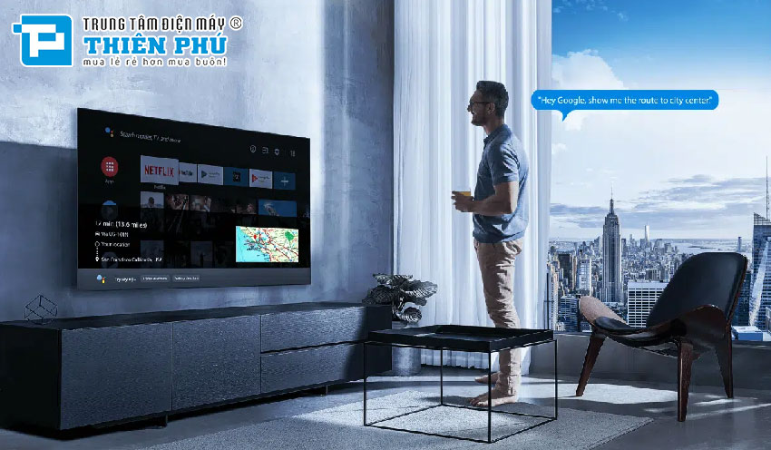 Android Tivi TCL 4K QLED 55 Inch 55Q726