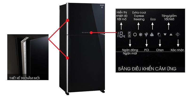 3 điểm nổi bật bạn nên biết về chiếc tủ lạnh Sharp SJ-XP620PG-BK 560 lít