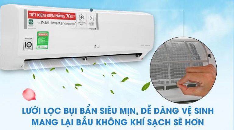 Điều hòa LG 9000Btu B10END1 giá 8 triệu có nên lựa chọn?