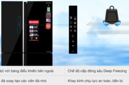 Những điều bạn cần phải biết về tủ lạnh Sharp SJ-FXP600VG-BK 4 Cánh