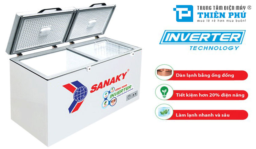 Tủ đông Sanaky Inverter VH-5699HY3 có giá bao nhiêu? Có nên lựa chọn? 
