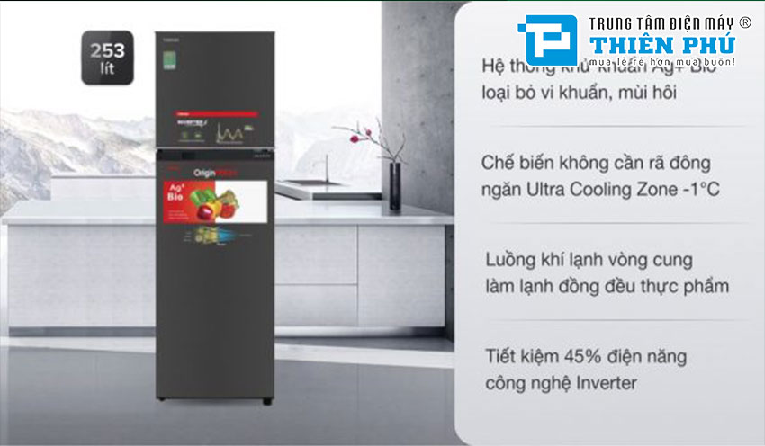 Top 3 tủ lạnh Toshiba Inverter được người tiêu dùng yêu thích nhất