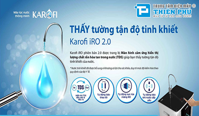 Máy lọc nước Karofi giá bao nhiêu? Có những phân loại và sản phẩm nào?