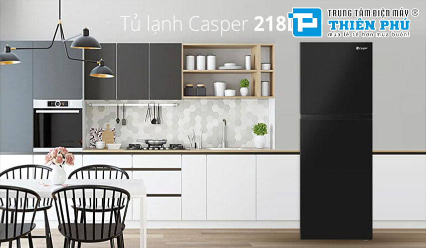 Những ưu điểm đáng chú ý trên chiếc tủ lạnh Casper Inverter 218 lít RT-230PB