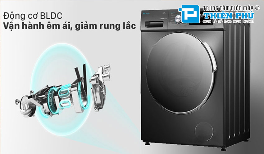 Máy giặt Casper Inverter WF-105I150BGB có thể giặt sạch bao nhiêu quần áo?