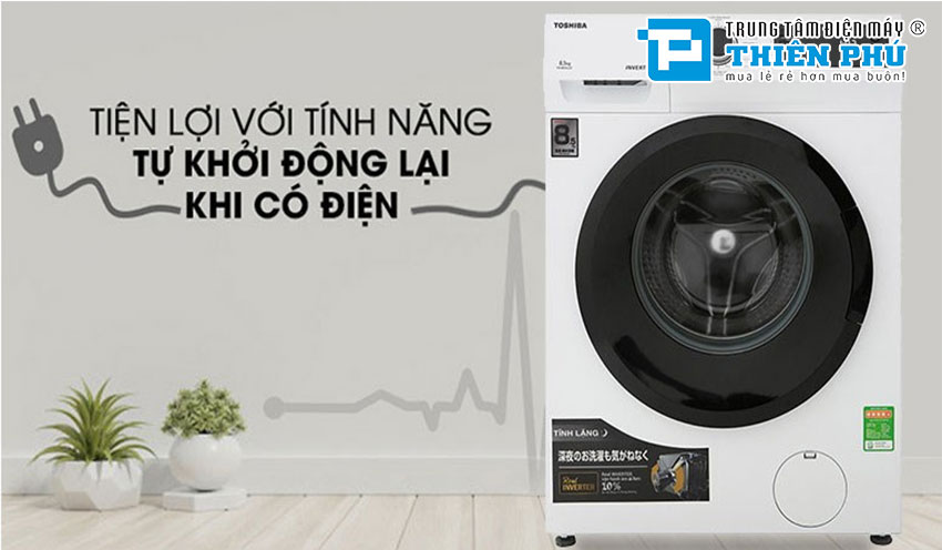 Máy giặt Toshiba 7.5kg TW-BK85S2V(WK) sở hữu những công nghệ hiện đại nào? 