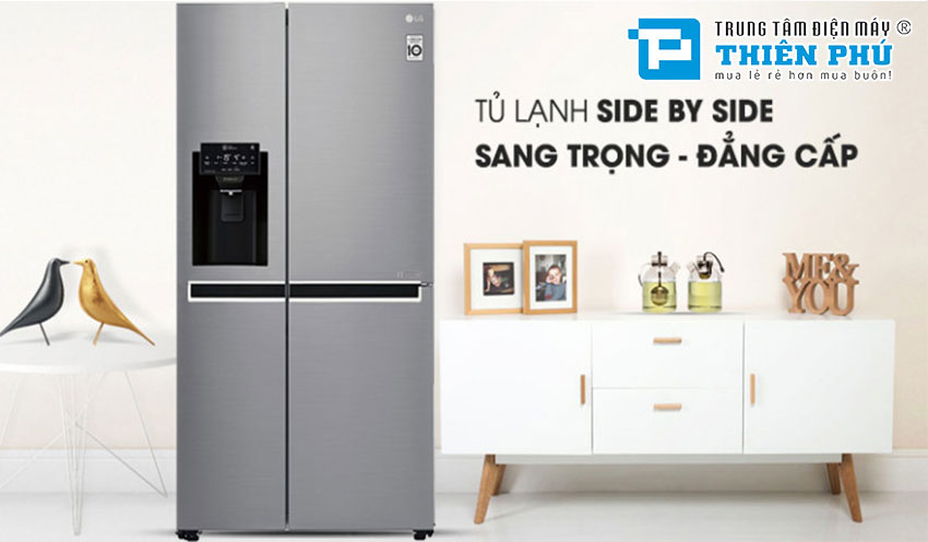 Tủ lạnh LG Side By Side GR-D257JS có điểm nổi bật gì và có nên chọn mua không?