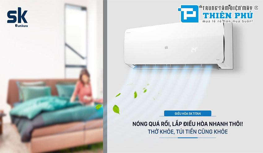 Những ưu điểm mà điều hòa Sumikura APS/APO-H120/Citi mang lại cho khách hàng