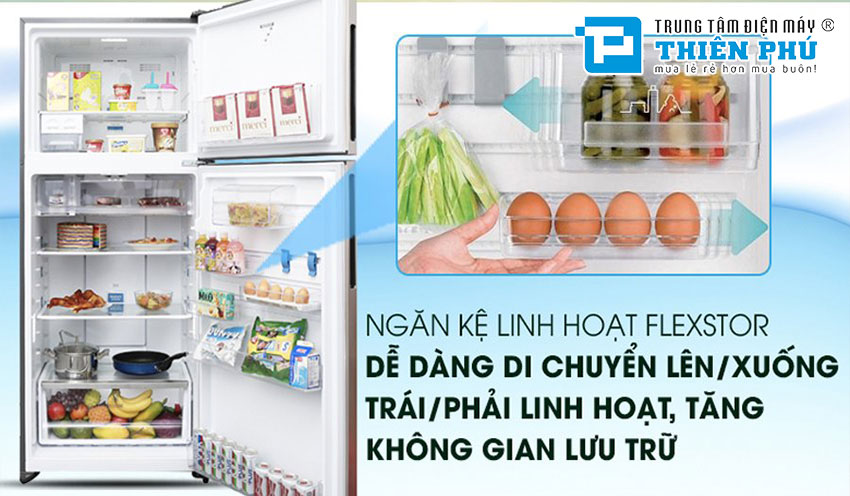 Tủ lạnh Electrolux Inverter ETB4600B-G phù hợp cho gia đình mấy thành viên 