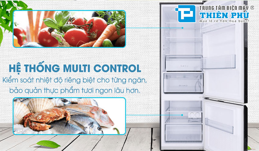 Báo giá tủ lạnh Panasonic 2 cánh NR-BV360GKVN tháng 5/2022 tại Thiên Phú
