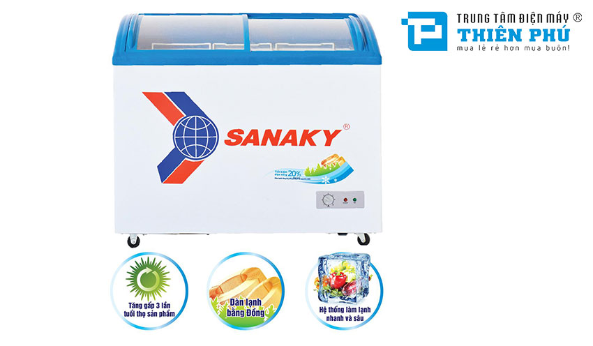 Những mẫu tủ đông Sanaky 1 ngăn cao cấp được người dùng yêu thích nhất