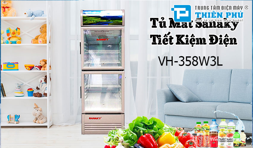 Có nên chọn mua tủ mát Sanaky 2 cánh Inverter cho gia đình không?