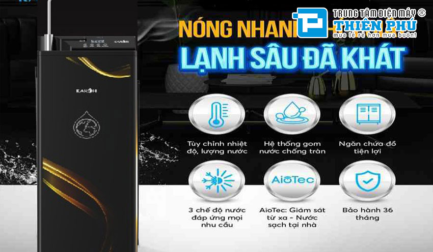 Máy lọc nước Karofi KAD-D68- Chuyên gia làm nóng- thỏa mãn nhu cầu- Thăng hoa cảm xúc 