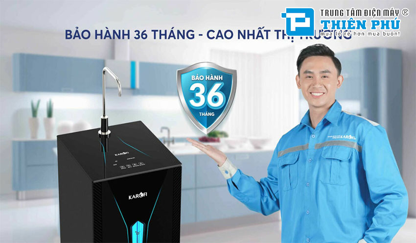 Máy lọc nước Karofi 11lõi KAE-S65- Vệ sĩ bảo vệ sức khỏe gia đình 