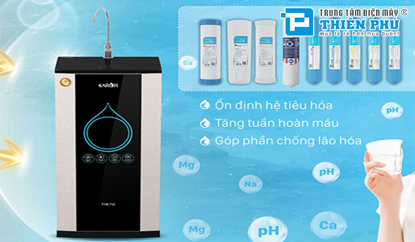 Máy lọc nước Karofi 9 lõi KSI90- Luôn thay đổi- Luôn dẫn đầu xu hướng
