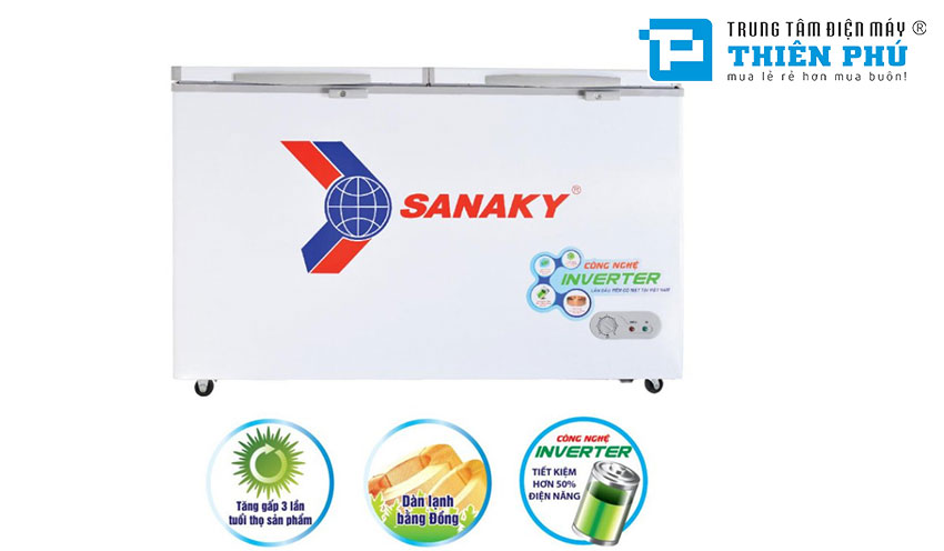So sánh tủ đông Sanaky Inverter VH-4099A3 và VH-4099W4K. Loại nào tốt và nên mua?