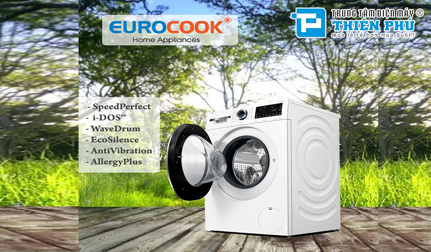 Máy giặt Bosch 10kg WGG254A0SG- Thiết kế đơn giản-Hiệu quả cao 
