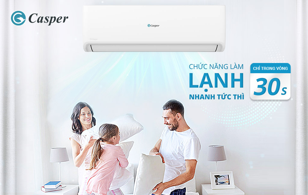 Tại sao ở Hà Nội nên mua điều hòa Casper 24000 2 chiều SH-24FS32?