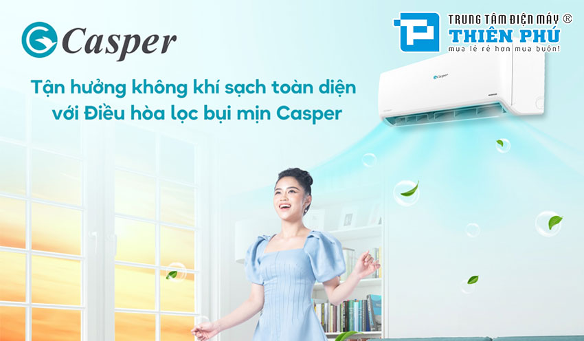 Thiết kế tính năng hiện đại- điều hòa Casper MC-12IS33 bán chạy nhất thị trường