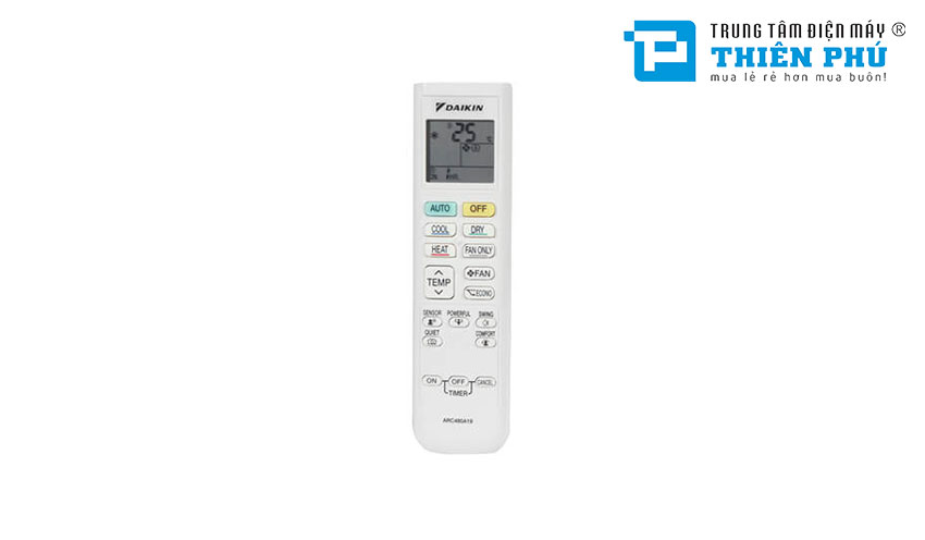 Review chi tiết điều hòa Đaikin 22000 2 chiều inverter FTHF60VVMV
