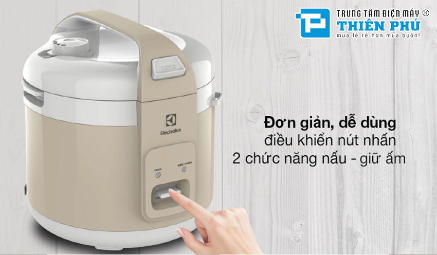 Nồi Cơm Điện Electrolux E4RC1-350B 1.8 Lít