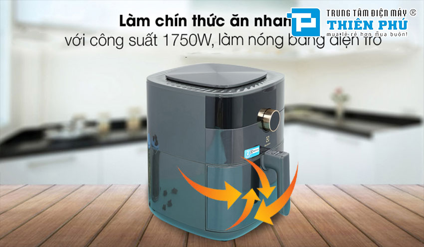 Nồi Chiên Không Dầu Electrolux E6AF1-520K