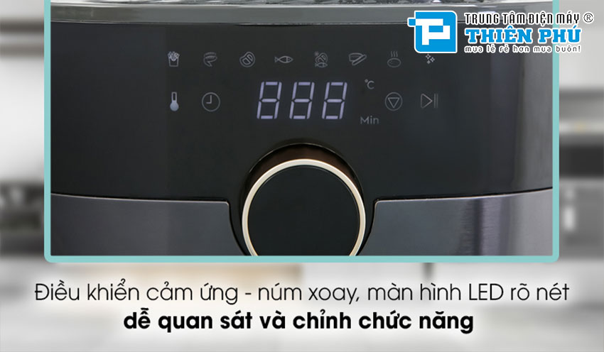 Nồi Chiên Không Dầu Electrolux E6AF1-520K