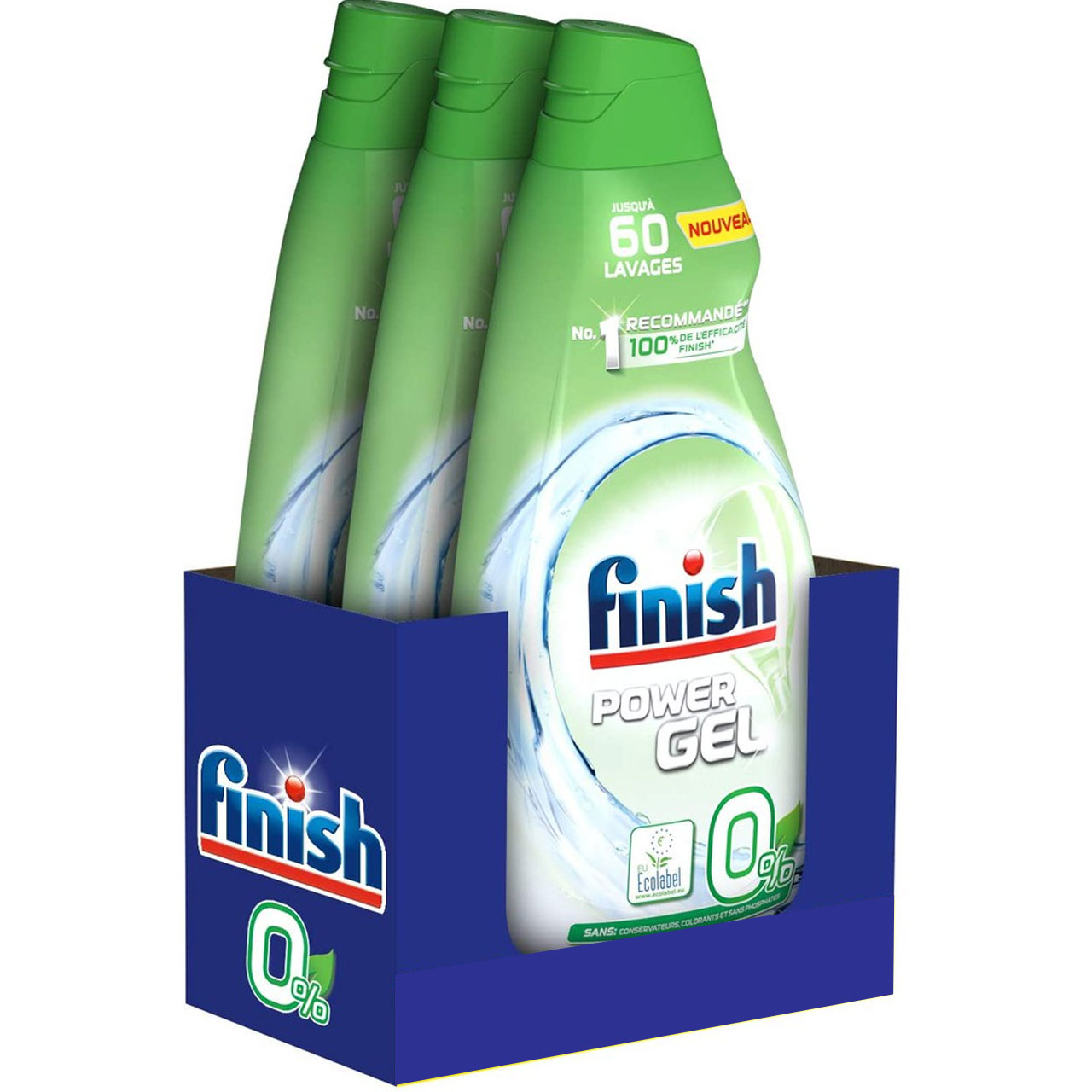 GEL Rửa Chén Bát Finish All-In-One 0% 900ml