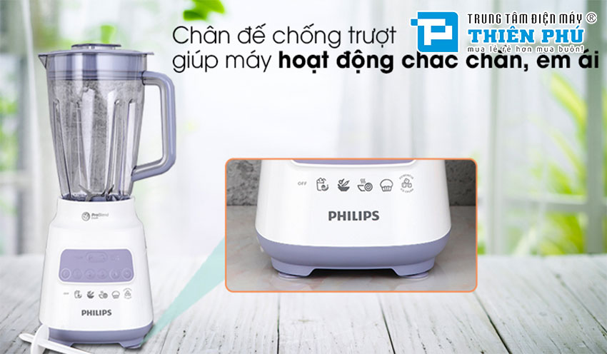 Máy Xay Sinh Tố Philips 1,5 Lít HR2221/00