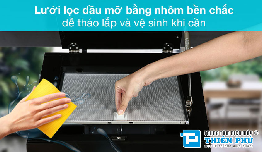 Máy hút mùi Hafele HH-WVG90C: Giải pháp hiện đại cho bếp sạch thơm