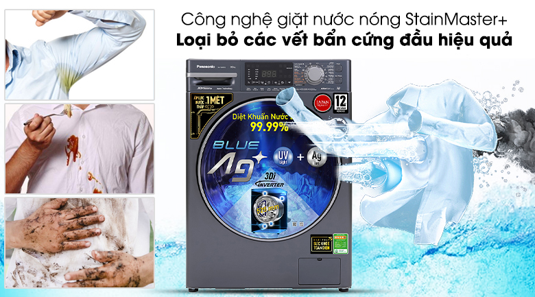 Máy giặt Panasonic 9.5 Kg NA-V95FX2BVT có phải là sự lựa chọn hoàn hảo cho gia đình bạn