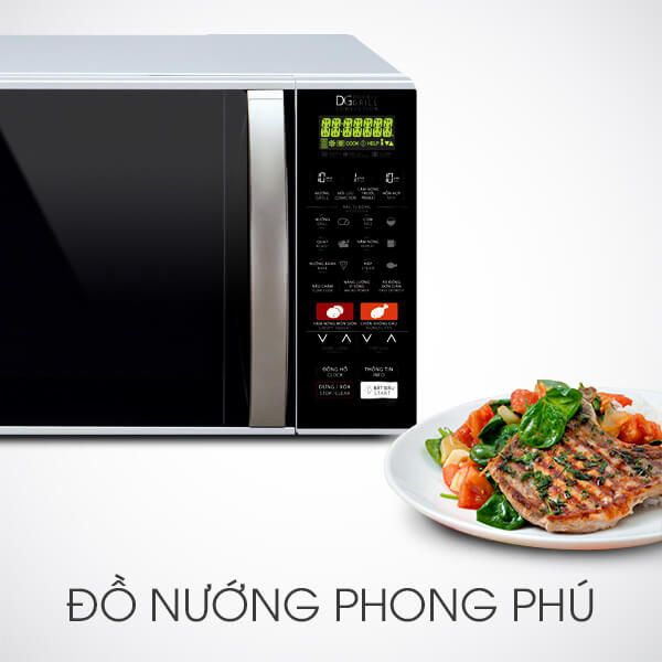 Chọn Lò Vi Sóng Có Nướng Sharp R-C900VN(S) 26 Lít - Chọn cuộc sống thảnh thơi