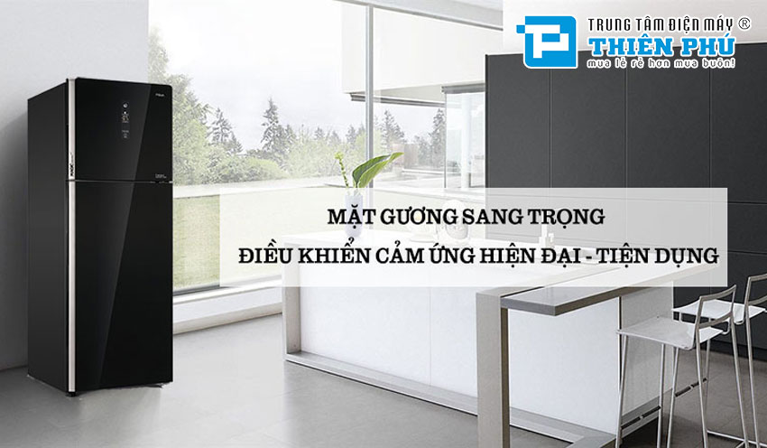 Tủ Lạnh Aqua Inverter AQR-T359MA(GB) 312 Lít
