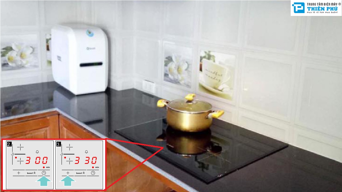 Hướng dẫn lập trình nấu ăn với bếp từ 3 vùng nấu Bosch PUC631BB2E đơn giản, dễ hiểu